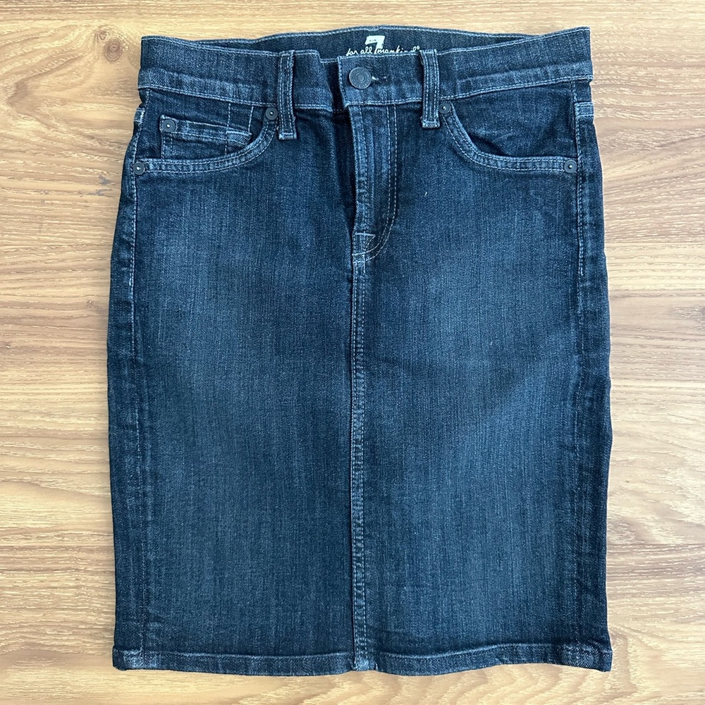 7 for all mankind Jean Skirt